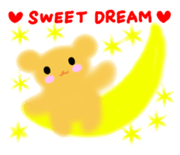 "ANDREA" Happy Bear Kid sticker #3437872