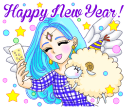 Angels' Happy Events -Season's Greetings sticker #3475195