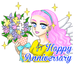 Angels' Happy Events -Season's Greetings sticker #3475214