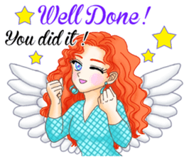 Angels' Happy Events -Season's Greetings sticker #3475225