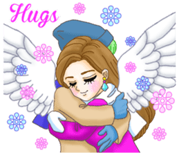 Angels' Happy Events -Season's Greetings sticker #3475230