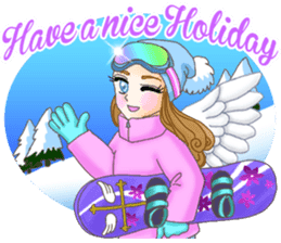 Angels' Happy Events -Season's Greetings sticker #3475233