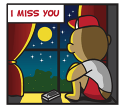 Si Udin (English Version) sticker #3480836