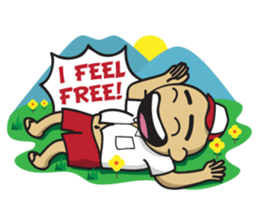 Si Udin (English Version) sticker #3480840