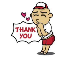 Si Udin (English Version) sticker #3480843