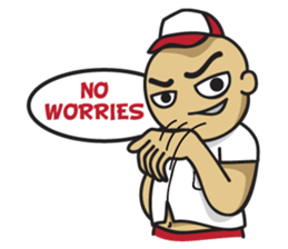 Si Udin (English Version) sticker #3480845