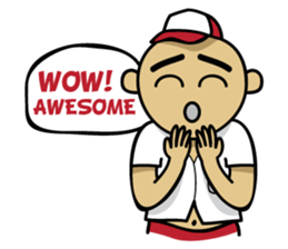 Si Udin (English Version) sticker #3480846