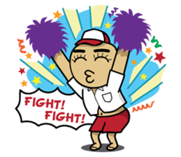 Si Udin (English Version) sticker #3480847