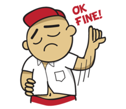 Si Udin (English Version) sticker #3480849