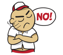 Si Udin (English Version) sticker #3480851