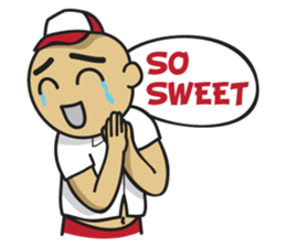 Si Udin (English Version) sticker #3480852