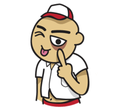 Si Udin (English Version) sticker #3480853