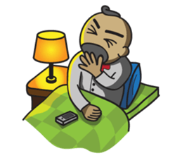 Si Udin (English Version) sticker #3480854