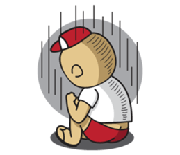 Si Udin (English Version) sticker #3480855