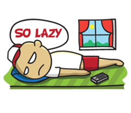 Si Udin (English Version) sticker #3480856