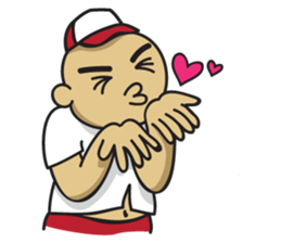 Si Udin (English Version) sticker #3480857