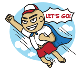 Si Udin (English Version) sticker #3480859