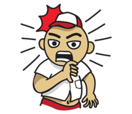 Si Udin (English Version) sticker #3480864