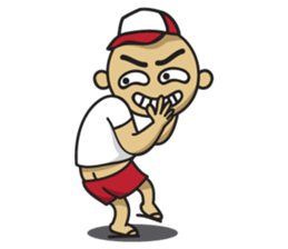 Si Udin (English Version) sticker #3480865