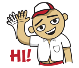 Si Udin (English Version) sticker #3480867