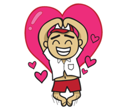 Si Udin (English Version) sticker #3480871