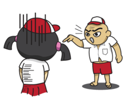 Si Udin (English Version) sticker #3480873