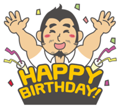 Gori-Hige-kun 40s sticker #3536866