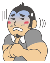 Gori-Hige-kun 40s sticker #3536871