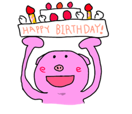 kawaii piglets sticker #3554565