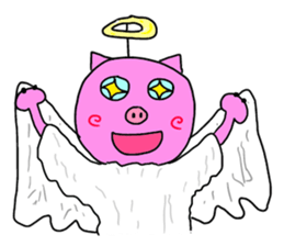 kawaii piglets sticker #3554569