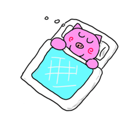 kawaii piglets sticker #3554572