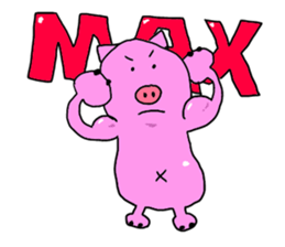 kawaii piglets sticker #3554576