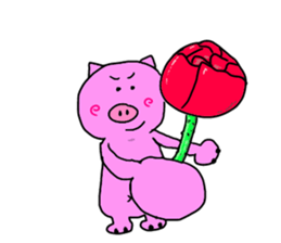 kawaii piglets sticker #3554578