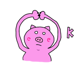 kawaii piglets sticker #3554588