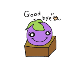 Tsubumi of the grape sticker #3604208