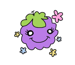 Tsubumi of the grape sticker #3604212