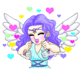 Cute Angels' Smiles (English) sticker #3633809