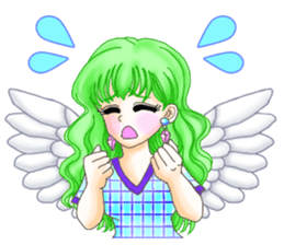Cute Angels' Smiles (English) sticker #3633811