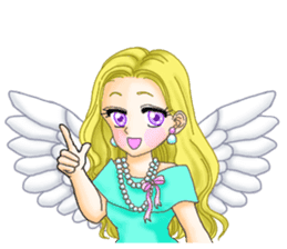 Cute Angels' Smiles (English) sticker #3633814