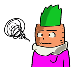 Carrot's Adventure in Vegetable Land sticker #3699871