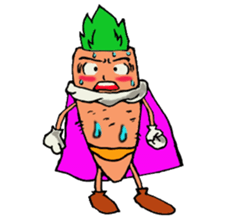 Carrot's Adventure in Vegetable Land sticker #3699872