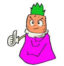 Carrot's Adventure in Vegetable Land sticker #3699873