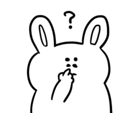 The good friend rabbit sticker #3722957