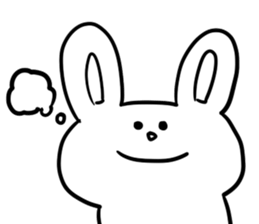 The good friend rabbit sticker #3722968