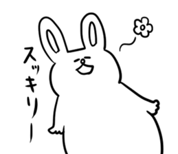 The good friend rabbit sticker #3722969