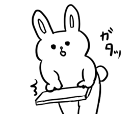 The good friend rabbit sticker #3722970