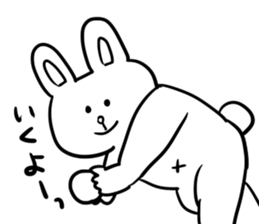 The good friend rabbit sticker #3722971