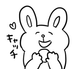 The good friend rabbit sticker #3722973