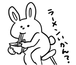 The good friend rabbit sticker #3722981