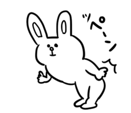 The good friend rabbit sticker #3722985